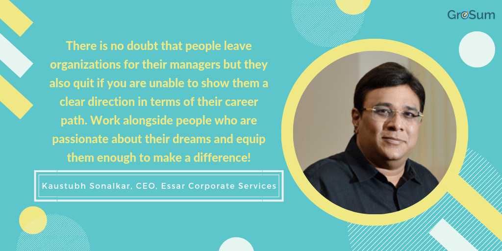 Kaustubh Sonalkar, CEO, Essar Corporate Services