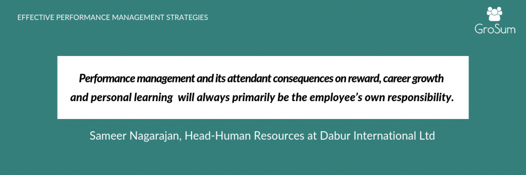 Sameer Nagarajan, Head, Human Resources at Dabur International Ltd