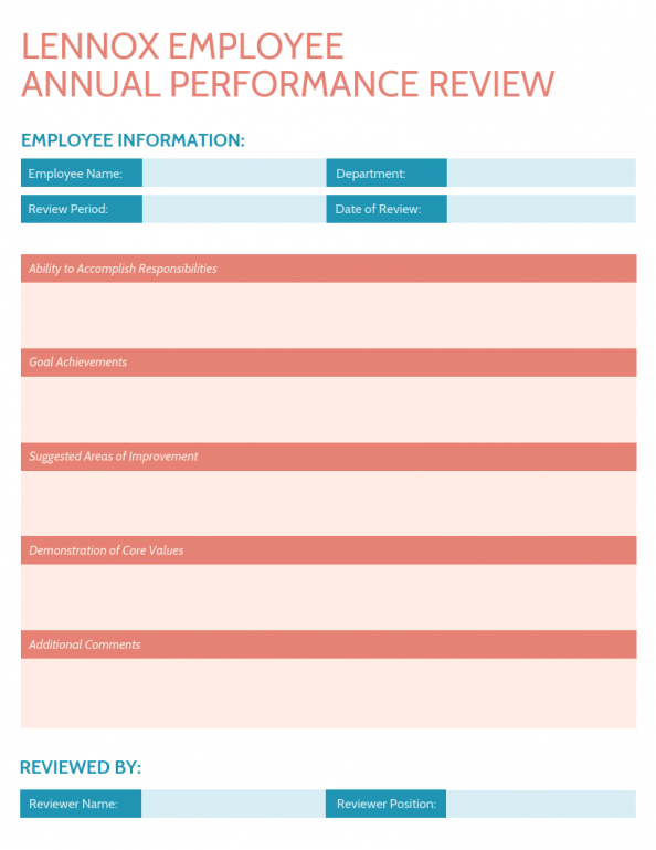 5 Templates To Make Your Performance Review Process Easier in 2020 ...