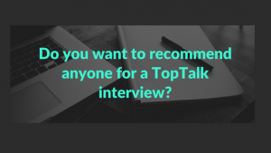 TopTalk interview